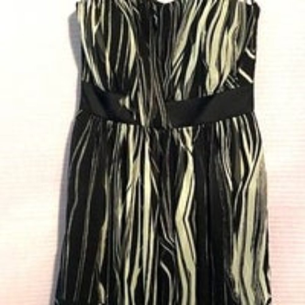 NWOT MAX & CLEO FORMAL STRAPELESS SIZE 4 SPAGHETTI STRAP DRESS - Picture 13 of 13